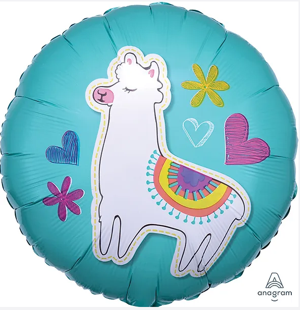 18" SELFIE CELEBRATION LLAMA PARTY