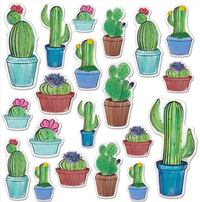 CACTUS CUTOUTS 20CT