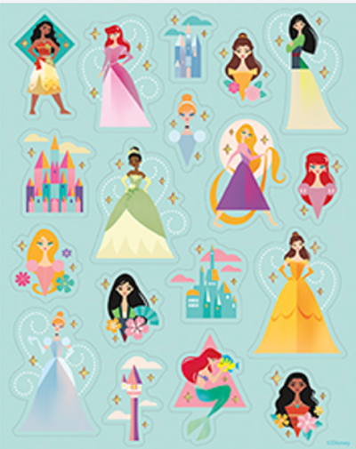 DISNEY PRINCESS STICKERS