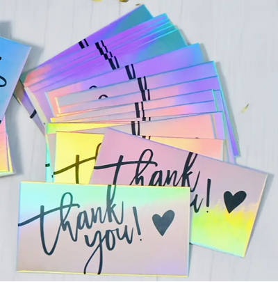 Tarjeta ThankYou 50 Unidades
