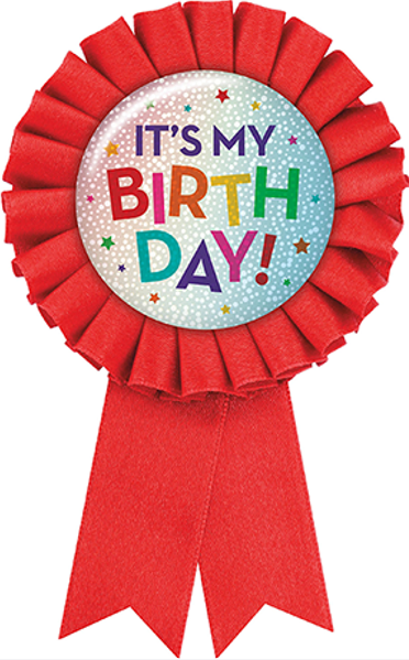 IT'S MY B'DAY AWARD RIBBON