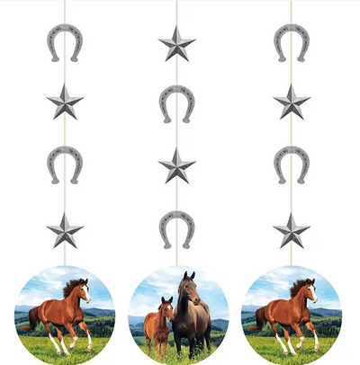 Horse and Pony Hang Cutouts (x3u)