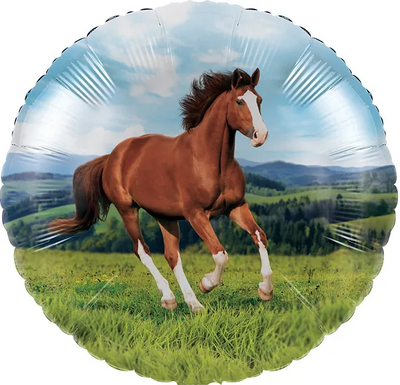 Horse and Pony 18" MYLAR BALLOON