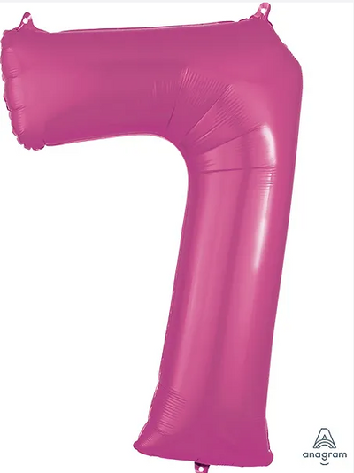 LRG SHP 7 HOT PINK