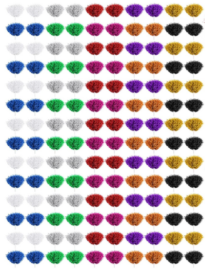Pompones Animadora (Diferentes colores)