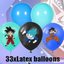 Globo Latex Dragon Ball Sueltos x Unidad