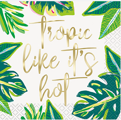 Tropical Leaves Napkins
