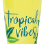 Tropical Leaves Cup (x1u)