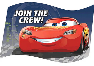 Cars Invitations (x8u)