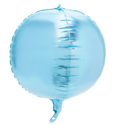 8" 4D Sphere Mylar Balloon 1pc/bag - (x1u)