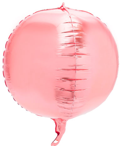 8" 4D Sphere Mylar Balloon 1pc/bag - (x1u)