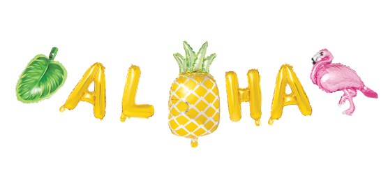 Aloha Balloon Set