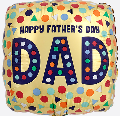 18" HAPPY FATHER'S DAY DAD