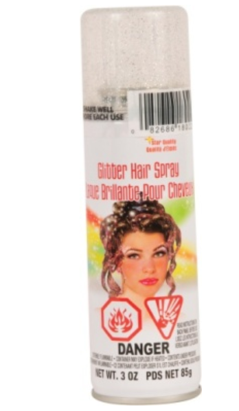Glitter Hair Spray (x1u) 3oz