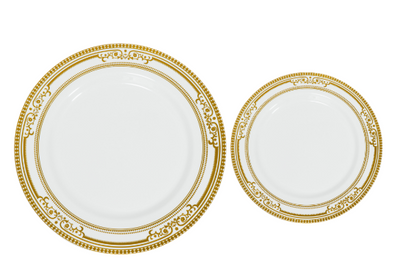 Disposable Deluxe Plate Set 50pc/set