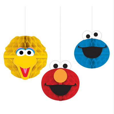 Decoration Honeycomb Sesame Street
