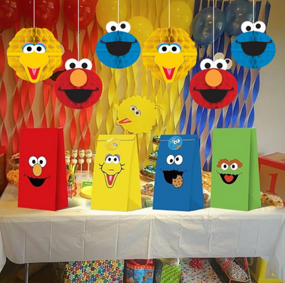 Decoration Honeycomb Sesame Street