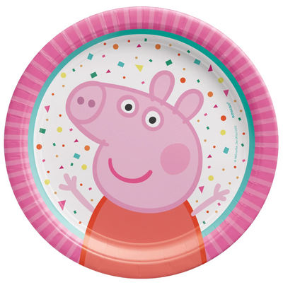 Peppa Pig Plates 7" (x8u)