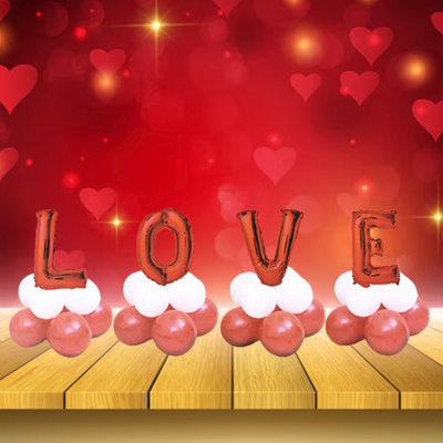 36 Globos 'LOVE' - San Valentín