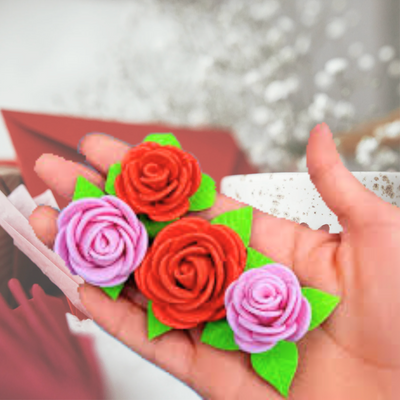 Rosas Espuma EVA San Valentín (x20u)