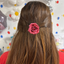 Clips con Rosas Brillantes – Rojo y Rosa (x4u)