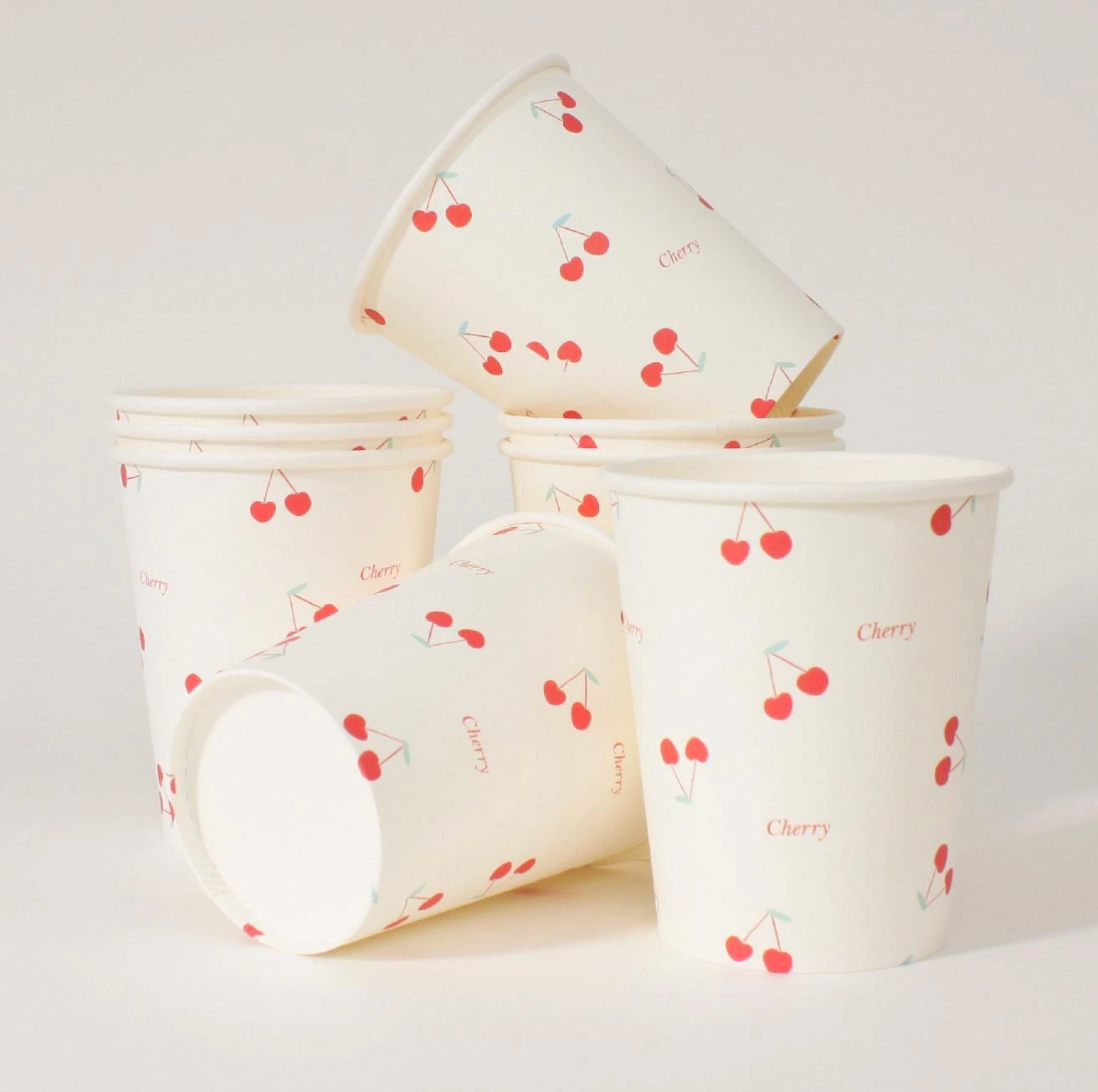 Vasos Cherry Party 9oz (x8u)