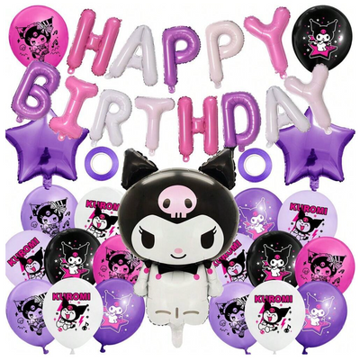 Kuromi Pack Globos (x24u)