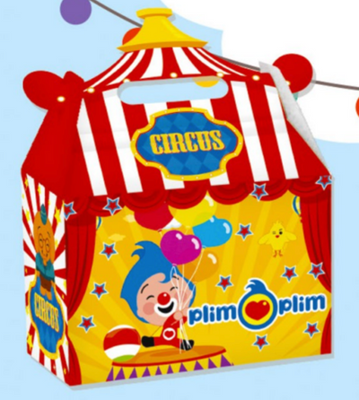Caja Sorpresa Payaso Plim Plim (x4u)