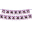 Banderin Kuromi Trono "Happy Birthday" (x1u)