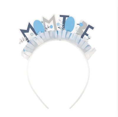 Tiara "Mom To Be" Blue