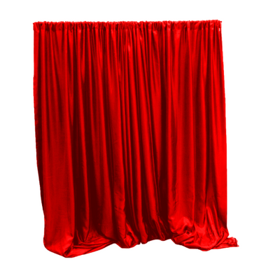 Polyester Backdrop - Red