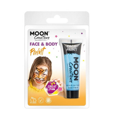 Pro Light Blue Face & Body Paint, 12ml