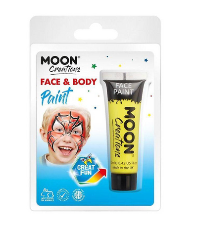 Pro Yellow Face & Body Paint, 12ml