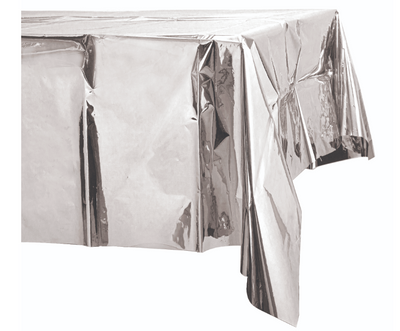Plastic Foil Table Cover 54" x 108" (Varios Colores)