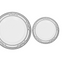 Disposable Deluxe Plate Set 50pc/set