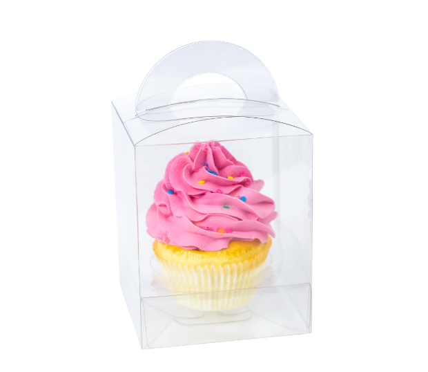 Clear Cupcake Box - 12 pcs