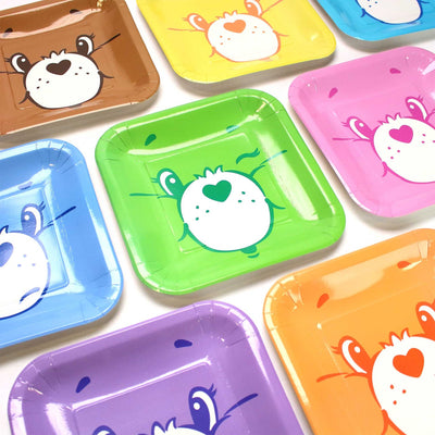 Care Bears Dinner Plates 9" (x8u)