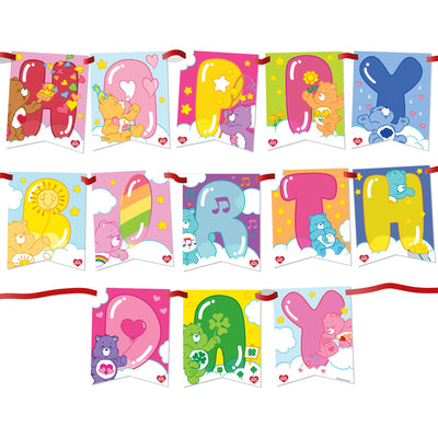 Care Bears Flag Banner Happy Birthday (x1u)