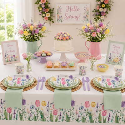 Tulip Garden Tablecover (X1u)