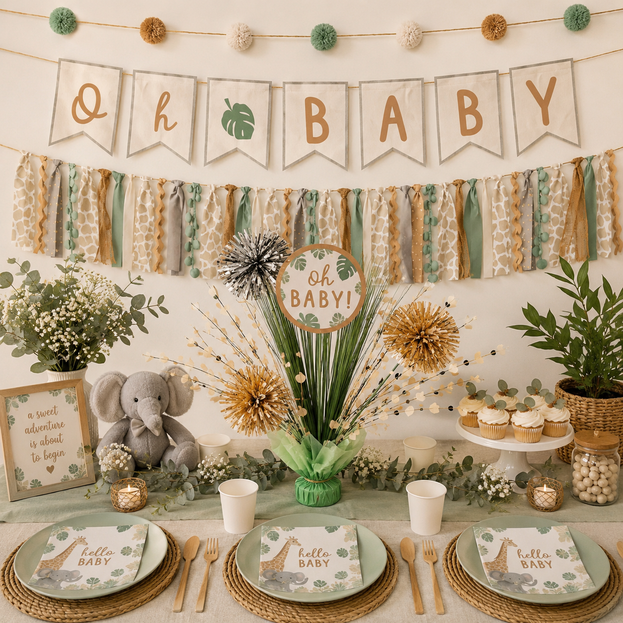 Soft Jungle Banner Kit (x3u)