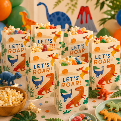 Diggin' Dinos Treat Bags (x8u)