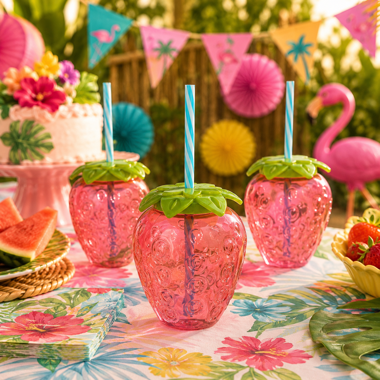 Novelty Strawberry Cup (x3u)