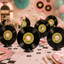 Personalize Retro Vintage Record Centerpiece 9" (x1u)