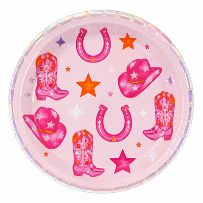 Disco Country Plates 9" (x8u)
