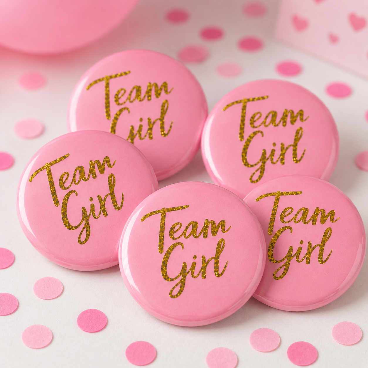 Pin Gender Reveal Team Boy or Girl (x1u)