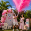 Popper Powder Cannon Smoke Gender Reveal (x1u)