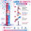Popper Confetti Cannon Gender Reveal Rosa (x1u)