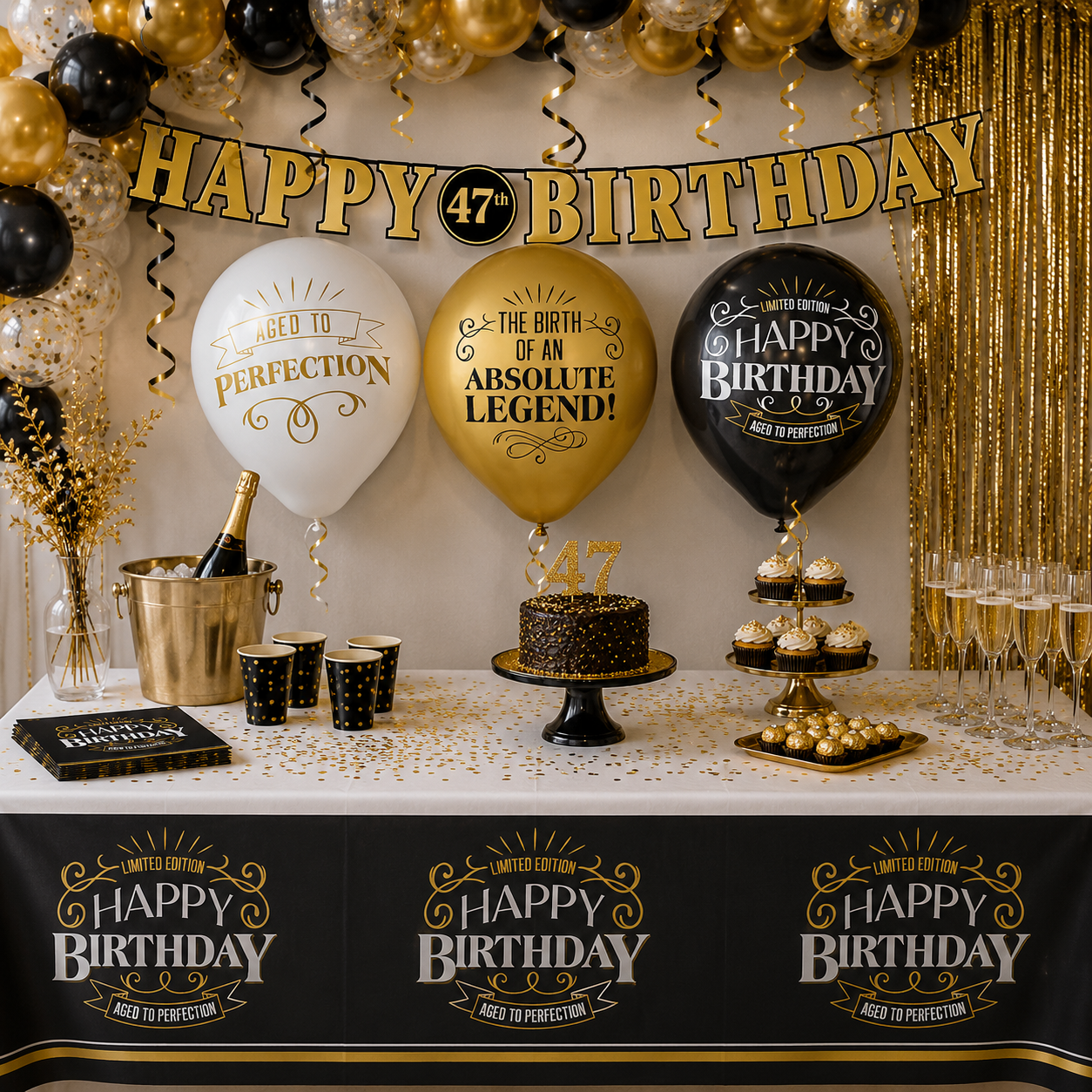 Globos 12" Aged to Perfection (x15u)