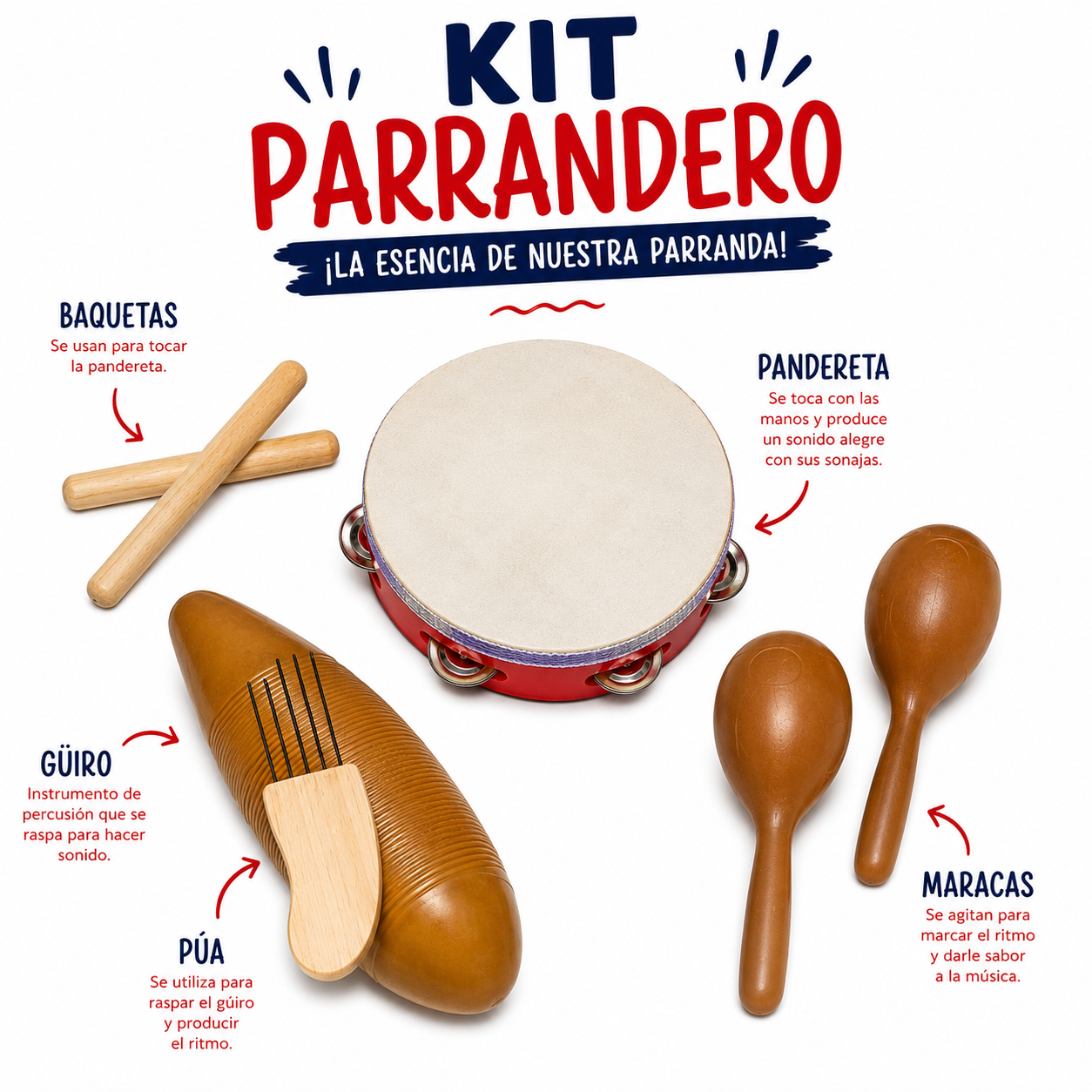 Kit Parrandero Puerto Rico