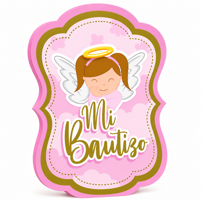 Piñata Mi Bautizo Niña (x1u)